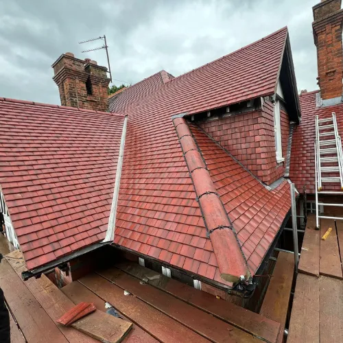 Recent roof project
